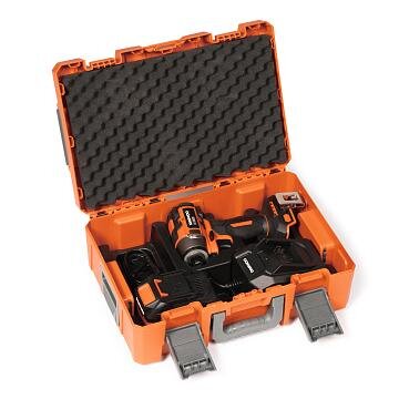 Akumuliatorinis smūginis suktuvas DAEWOO DAX 3521Li SET, 21V, 4.0Ah 12
