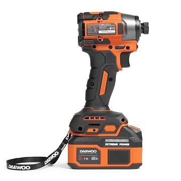 Akumuliatorinis smūginis suktuvas DAEWOO DAX 3521Li SET, 21V, 4.0Ah 4
