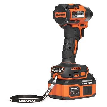 Akumuliatorinis smūginis suktuvas DAEWOO DAX 3521Li SET, 21V, 4.0Ah 5 Akumuliatorinis smūginis suktuvas DAEWOO DAX 3521Li SET, 21V, 4.0Ah 5