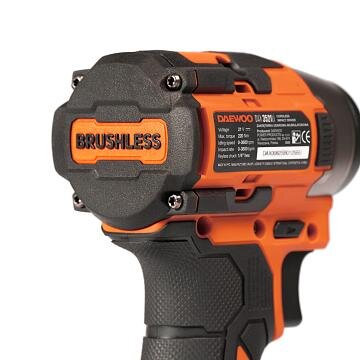 Akumuliatorinis smūginis suktuvas DAEWOO DAX 3521Li SET, 21V, 4.0Ah 7 Akumuliatorinis smūginis suktuvas DAEWOO DAX 3521Li SET, 21V, 4.0Ah 7