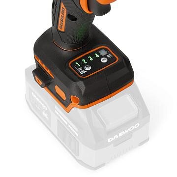 Akumuliatorinis smūginis suktuvas DAEWOO DAX 6021Li, 21V (be akum. ir krov.) 8 Akumuliatorinis smūginis suktuvas DAEWOO DAX 6021Li, 21V (be akum. ir krov.) 8