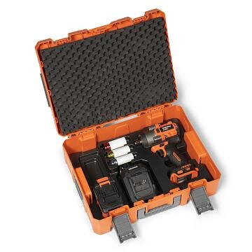 Akumuliatorinis smūginis suktuvas DAEWOO DAX 6021Li SET, 21V, 4.0Ah 14