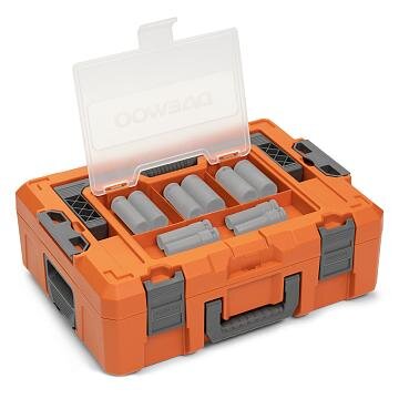 Akumuliatorinis smūginis suktuvas DAEWOO DAX 8021Li SET, 21V, 6.0Ah 12