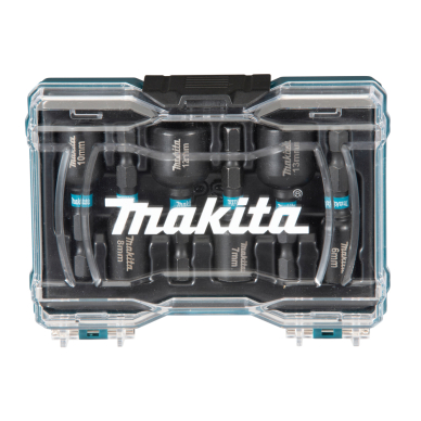 IMPACT BLACK komplektas 6vnt. 1/4"(6, 7, 8, 9, 10, 12 ja 13 mm) Makita E-15768 IMPACT BLACK komplektas 6vnt. 1/4"(6, 7, 8, 9, 10, 12 ja 13 mm) Makita E-15768