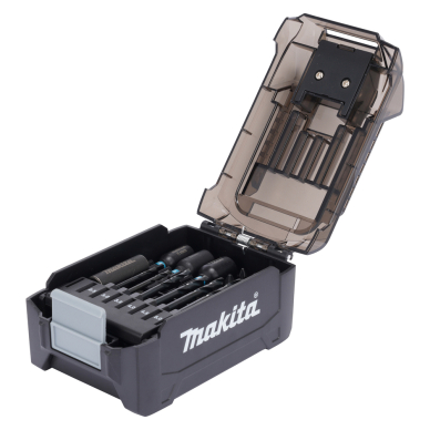 IMPACT BLACK sukimo antgaliai XGT Makita E-22850 akumuliatoriaus formos dėkle 1 IMPACT BLACK sukimo antgaliai XGT Makita E-22850 akumuliatoriaus formos dėkle 1