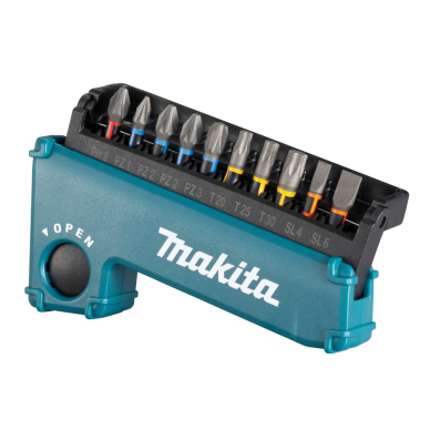 Sukimo antgalių komplektas Makita E-03573, Impact Premier 11 vnt. 1 Sukimo antgalių komplektas Makita E-03573, Impact Premier 11 vnt. 1