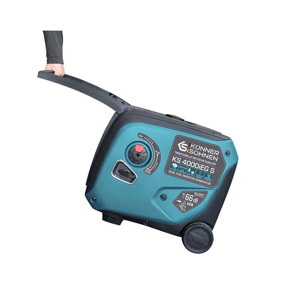 Inverterinis benzininis generatorius Könner&Söhnen KS 4000iEG S, 4.0 kW 7