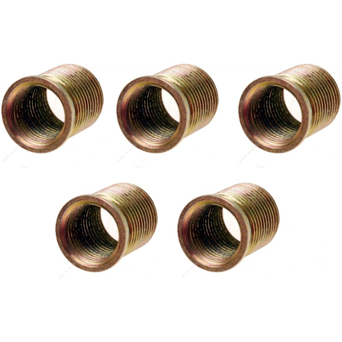 Indėklai žvakės sriegio lizdui geltonai cinkuoti | 19 mm | M14 x 1.25 | 5 vnt. (149-19) Indėklai žvakės sriegio lizdui geltonai cinkuoti | 19 mm | M14 x 1.25 | 5 vnt. (149-19)