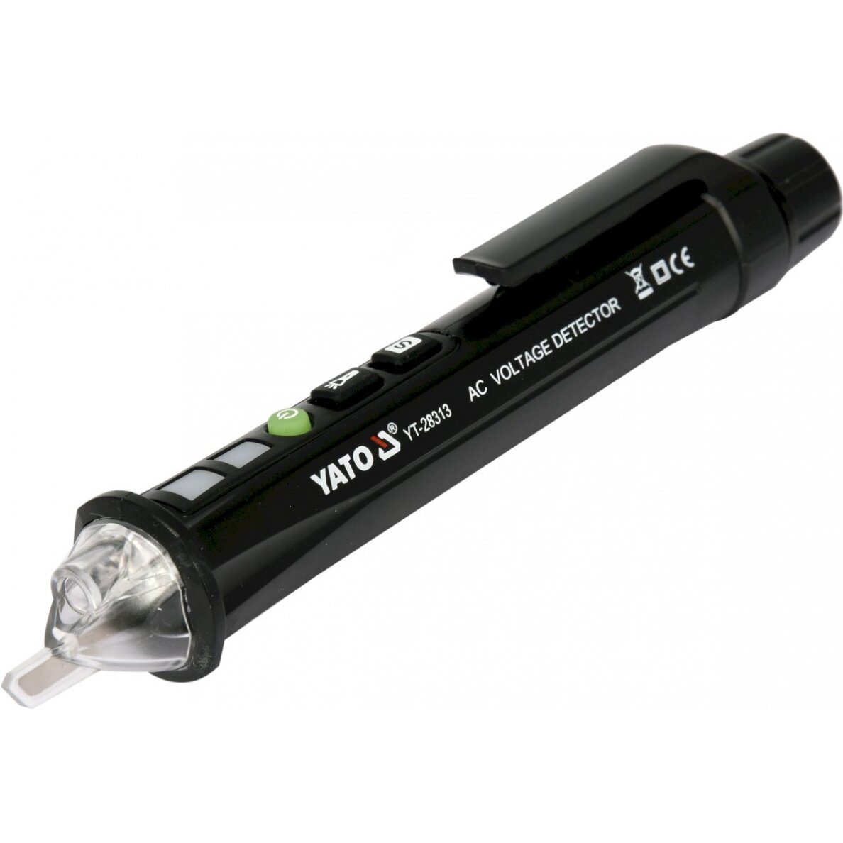 Indukcinis įtampos testeris | bekontaktis | 12-1000 V (YT-28313) Indukcinis įtampos testeris | bekontaktis | 12-1000 V (YT-28313)