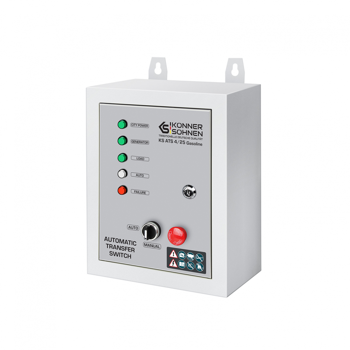 Automatinis perjungimo jungiklis Könner&Söhnen KS ATS 4/25, (Išankstinė prekyba)