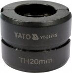 Indėklas TH 20 mm presavimo replėms YT-21735 (YT-21745)