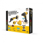 Akumuliatorinių įrankių rinkinys POWERPLUS XB POWXBBOX10, 20 V 1x4.0 Ah