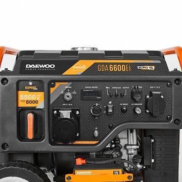 Inverterinis generatorius DAEWOO GDA 6600Ei, 5.0kW, 312cm³ 8