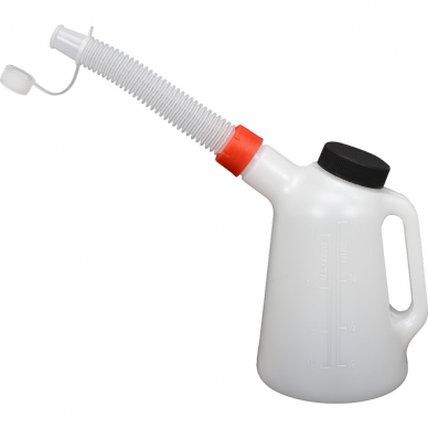 Indas skysčiams su dangteliu ir antgaliu Yato, 1 l 1 Indas skysčiams su dangteliu ir antgaliu Yato, 1 l 1