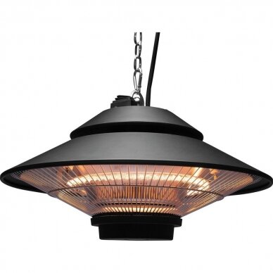 Infraraudonųjų spindulių šildytuvas su puldu Yato YT-99501, 1500W Infraraudonųjų spindulių šildytuvas su puldu Yato YT-99501, 1500W