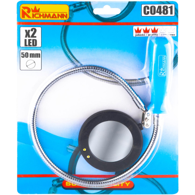 Inspekcinis veidrodėlis su LED apšvietimu 2 Inspekcinis veidrodėlis su LED apšvietimu 2