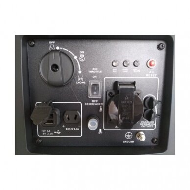 Inverterinis benzininis generatorius RATO R2500iS, 230V, 2.5kW 1 Inverterinis benzininis generatorius RATO R2500iS, 230V, 2.5kW 1