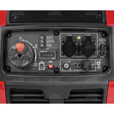 Inverterinis generatorius Cedrus IN3000E, 3.3 kW 4 Inverterinis generatorius Cedrus IN3000E, 3.3 kW 4