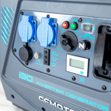 Inverterinis nešiojamas benzininis generatorius CFMOTO i30, 3.0 kW (išankstinė prekyba)