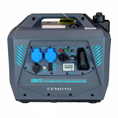 Inverterinis nešiojamas benzininis generatorius CFMOTO i30, 3.0 kW 1