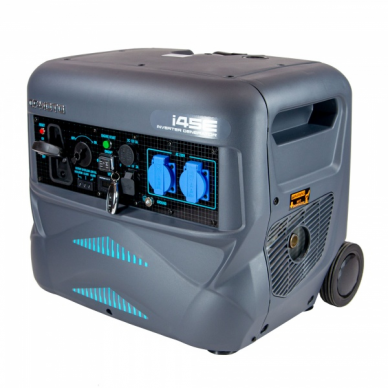 Inverterinis nešiojamas benzininis generatorius CFMOTO i45E, 4.5 kW 1 Inverterinis nešiojamas benzininis generatorius CFMOTO i45E, 4.5 kW 1