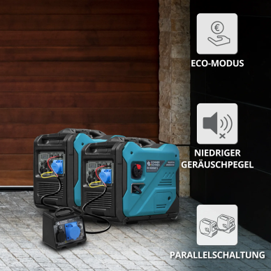 Inverterio generatorius KÖNNER & SÖHNEN KS 6000iE S, 5500W 11