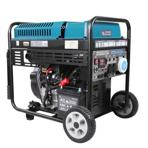 Inverterinis dyzelinis elektros generatorius Könner&Söhnen KS 9500iDЕ ATSR, 9500W 1