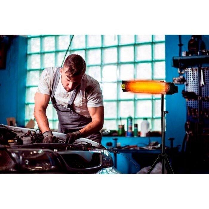 Infraraudonųjų spindulių šildytuvas Neo 90-031, 2kW 7 Infraraudonųjų spindulių šildytuvas Neo 90-031, 2kW 7