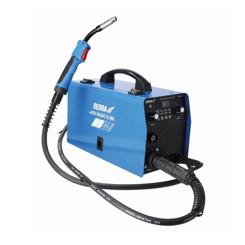 Inverterinis suvirinimo aparatas DEDRA DESMI201M, 200A IGBT MIG/MAG, TIG, MMA