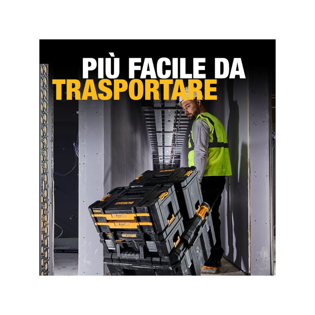 IP54 darbo įrankų dežė T STAK™ sistema DeWalt DWST17871-1 2 IP54 darbo įrankų dežė T STAK™ sistema DeWalt DWST17871-1 2