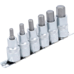 Įpresuotų antgalių rinkinys | 12,5 mm (1/2") | Hex šešiakampis 6 - 14 mm | 6 vnt. (8887)