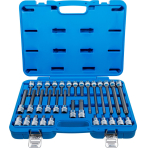 Įpresuotų antgalių rinkinys | 12,5 mm (1/2") | T-star (Torx) | 32 vnt. (5182)