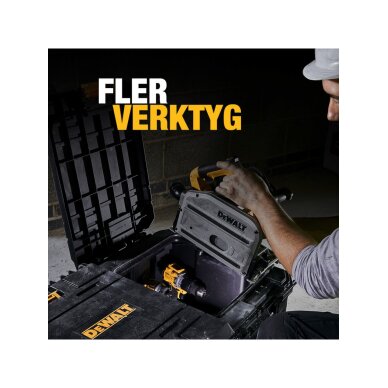 IP54 darbo įrankų dežė T STAK™ sistema DeWalt DWST17871-1 1 IP54 darbo įrankų dežė T STAK™ sistema DeWalt DWST17871-1 1