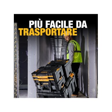 IP54 darbo įrankų dežė T STAK™ sistema DeWalt DWST17871-1 2 IP54 darbo įrankų dežė T STAK™ sistema DeWalt DWST17871-1 2