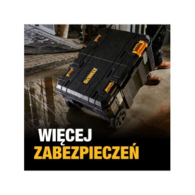 IP54 darbo įrankų dežė T STAK™ sistema DeWalt DWST17871-1 7 IP54 darbo įrankų dežė T STAK™ sistema DeWalt DWST17871-1 7
