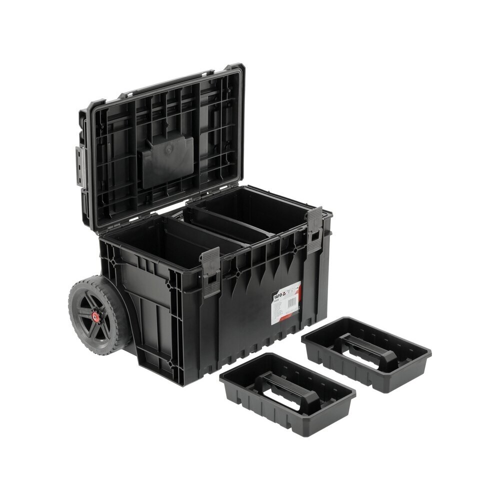 Įrankių dėžė sisteminė | ant ratukų | 52V S1 (YT-09159) 2 Įrankių dėžė sisteminė | ant ratukų | 52V S1 (YT-09159) 2