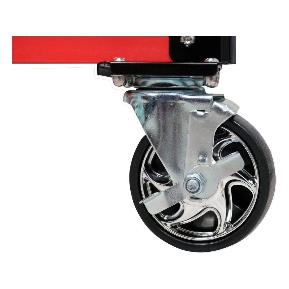 Įrankių vežimėlis ant ratukų | 3 lentynos (YT-55212) 2 Įrankių vežimėlis ant ratukų | 3 lentynos (YT-55212) 2