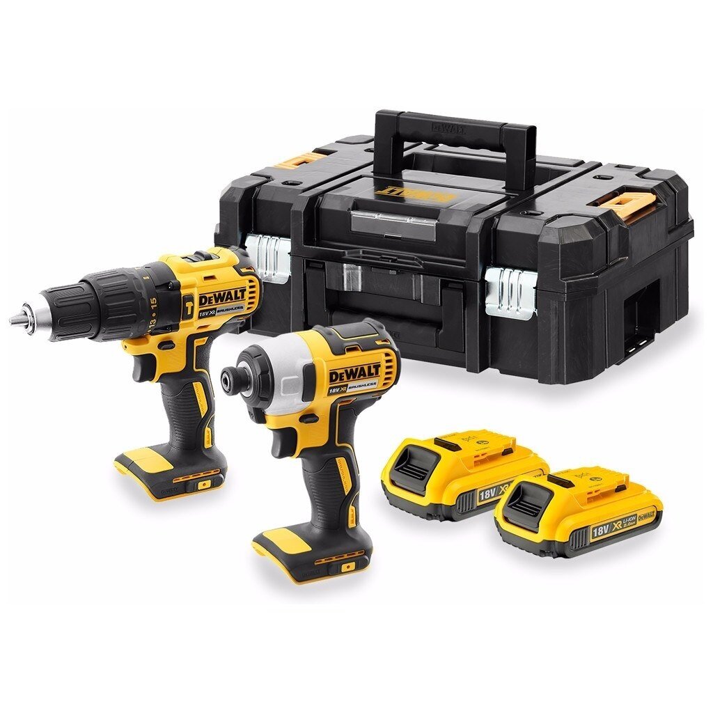 Įrankių rinkinys DeWalt DCK2060D2T-QW (DCD778 + DCF787), 18 V, 2x2.0 Ah Įrankių rinkinys DeWalt DCK2060D2T-QW (DCD778 + DCF787), 18 V, 2x2.0 Ah