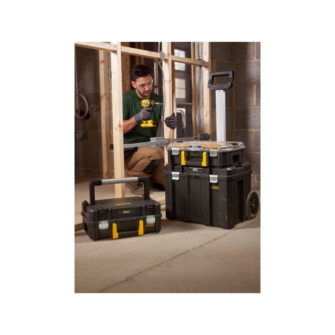 Įrankių dėžė - sistema su ratukais „FATMAX PRO-STACK“ 69,5x46x51,5 cm 3 Įrankių dėžė - sistema su ratukais „FATMAX PRO-STACK“ 69,5x46x51,5 cm 3