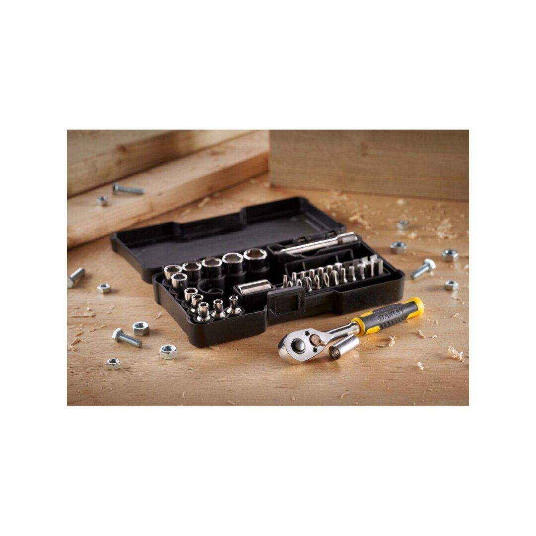 Įrankių komplektas 37 vnt  1/4 2