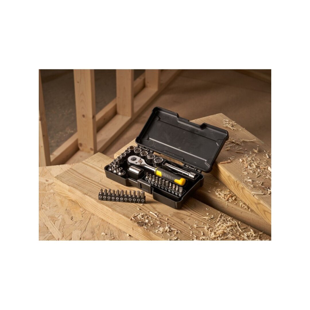 Įrankių komplektas 37 vnt  1/4 4 Įrankių komplektas 37 vnt  1/4 4