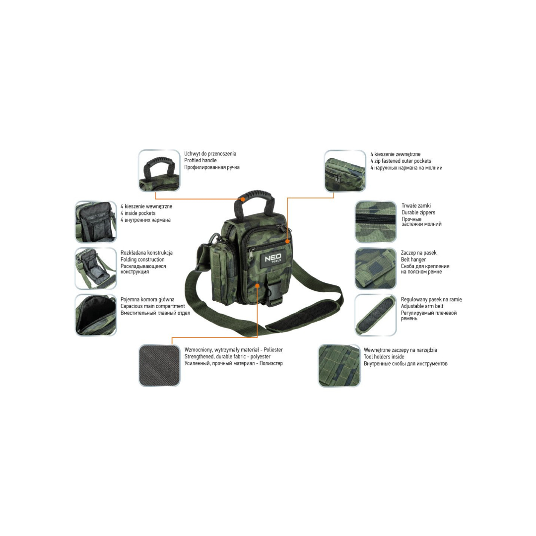 Įrankių krepšys 8 Įrankių krepšys 8