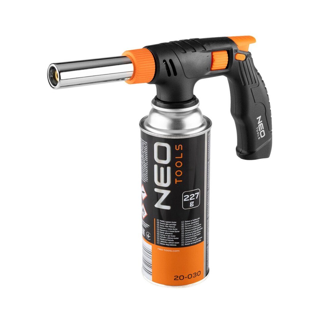 Įrengtas dujų degiklis su pjezo, 360 laipsnių, su liepsnos valdymu 2