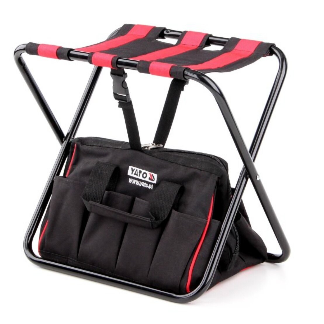 Įrankių krepšys Yato YT-7446 + sulankstoma kedė Įrankių krepšys Yato YT-7446 + sulankstoma kedė