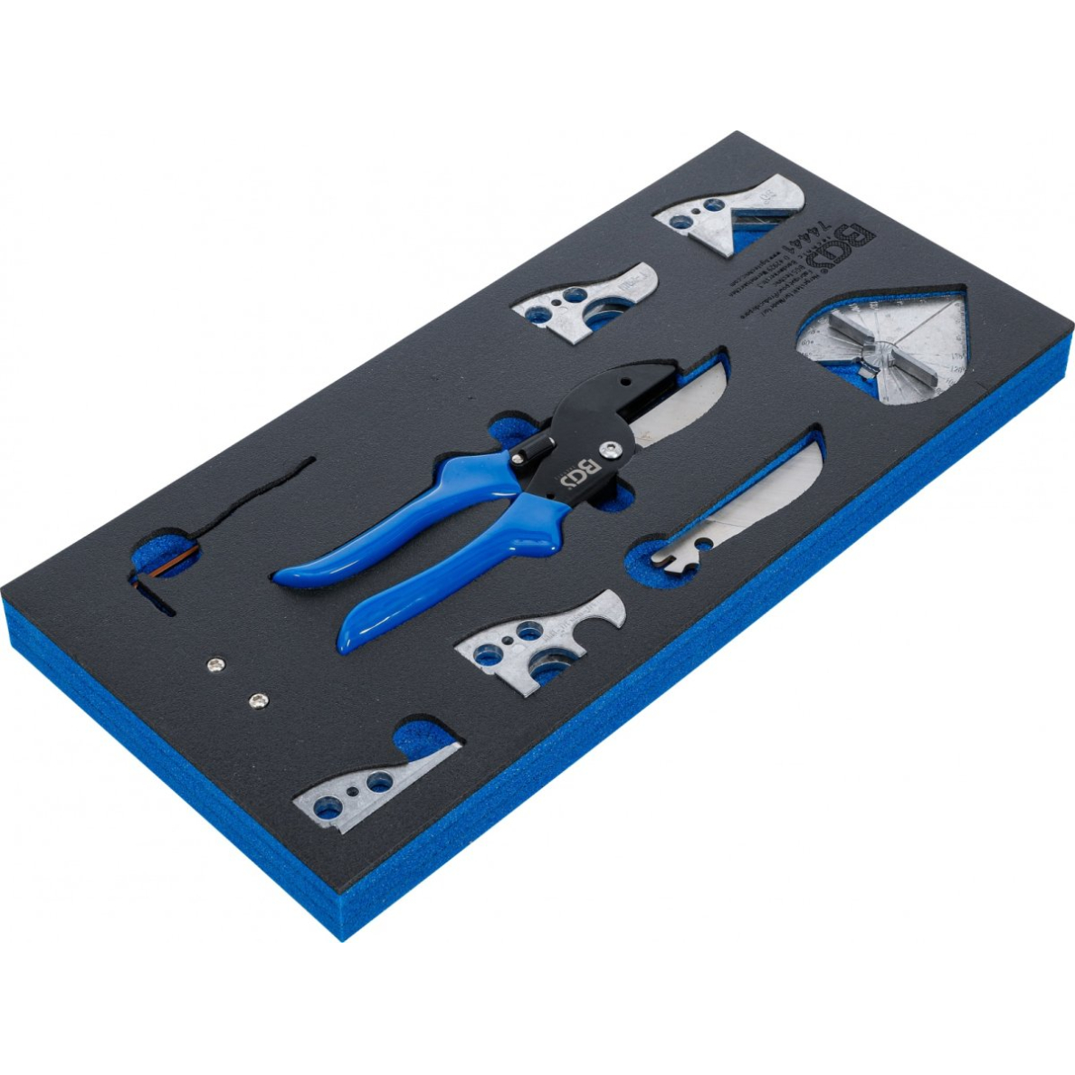 Įrankių dėklas 1/3: daugiafunkcinių ir įstrižinių žirklių rinkinys | plastikiniams vamzdžiams | 8 vnt. (74441B) Įrankių dėklas 1/3: daugiafunkcinių ir įstrižinių žirklių rinkinys | plastikiniams vamzdžiams | 8 vnt. (74441B)