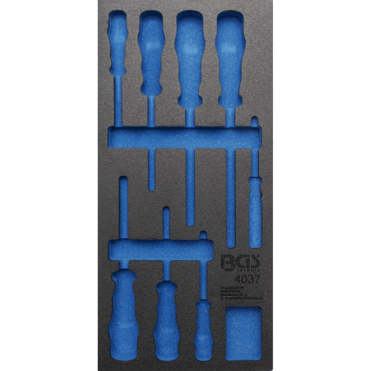 Įrankių dėklas 1/3, tuščias | nuo BGS 4037 (4037-1)