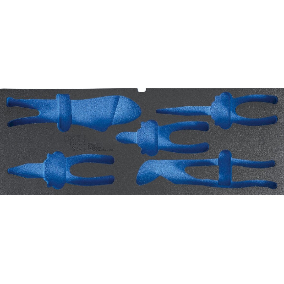 Įrankių dėklas 3/3, tuščias | nuo BGS 3344 (3344-1)