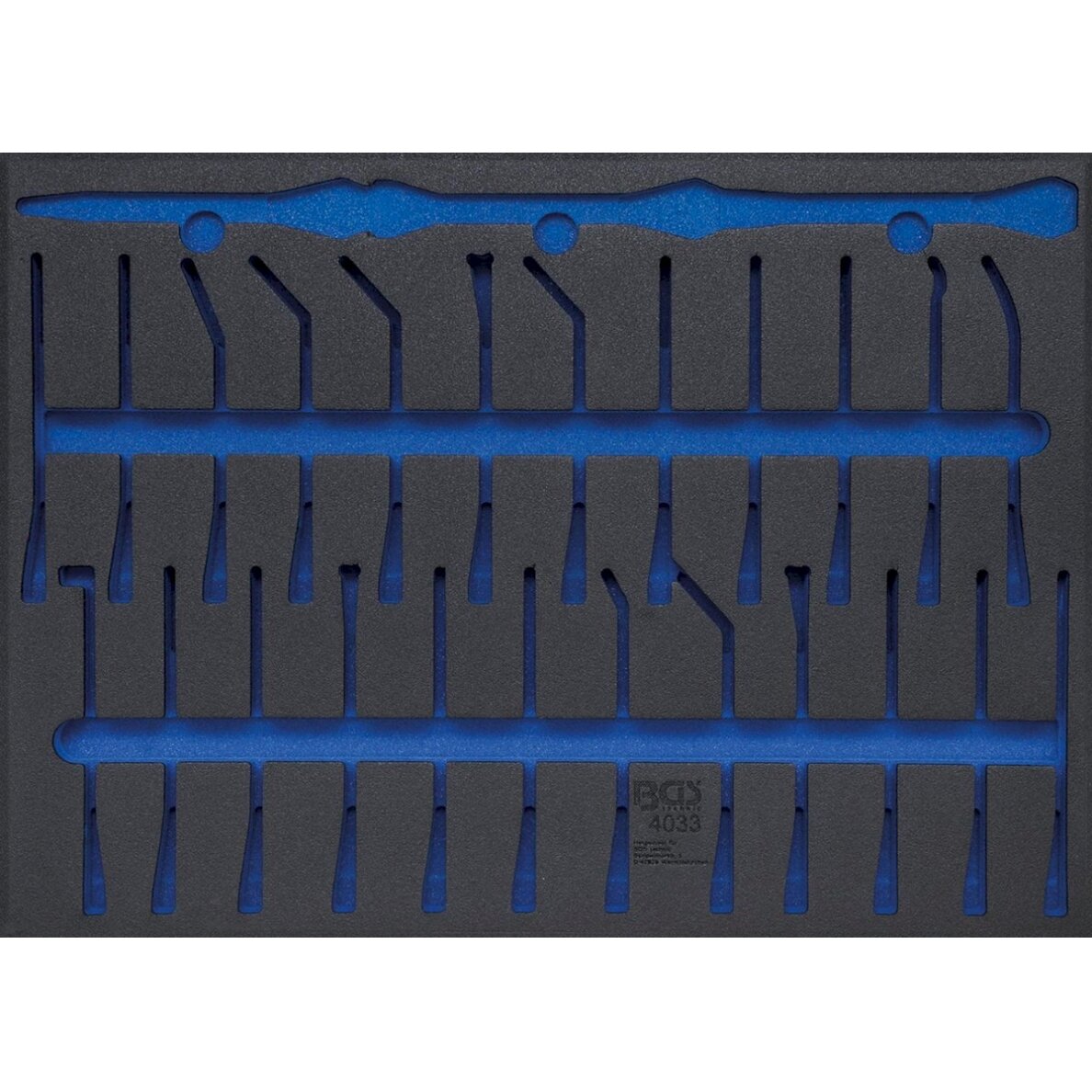 Įrankių dėklas 3/3, tuščias | nuo BGS 4033 (4033-1)
