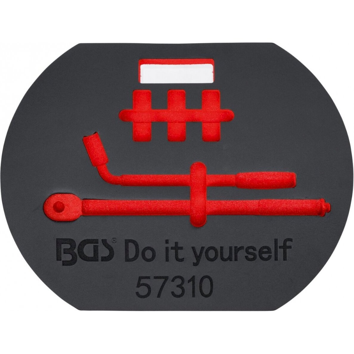 Įrankių dėklas | tuščias | skirtas BGS 57310 (57310-1)