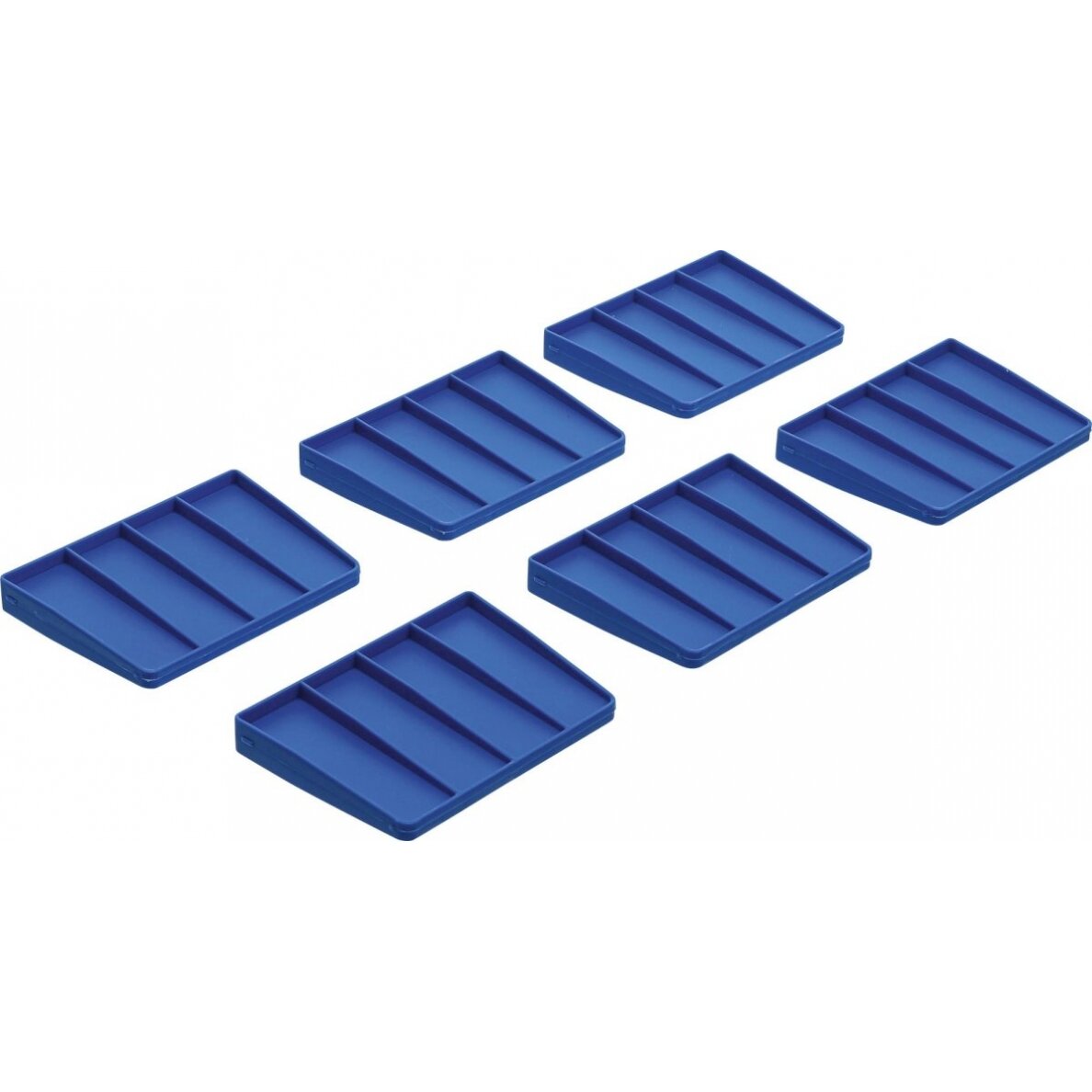 Įrankių nešiojimo dėklo skyrių skirstytuvai | Sustiprintas plastikas | 6 vnt. (70222) Įrankių nešiojimo dėklo skyrių skirstytuvai | Sustiprintas plastikas | 6 vnt. (70222)